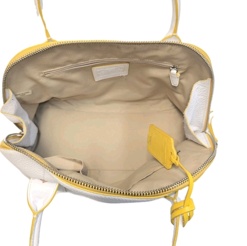 Coach Bleeker Edgepaint Leather Preston Satchel #30165 - Picture 3 of 8